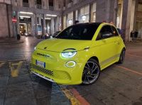 Abarth 500 Elettrica, prima immagine ufficiale del modello di serie