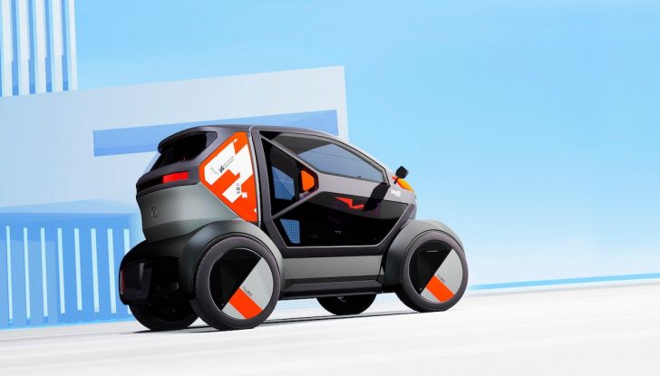 Renault Mobilize Duo, caratteristiche tecniche del nuovo quadriciclo elettrico - Foto 7 di 10