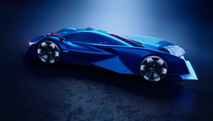 Alpine Alpenglow Concept: la monoposto del futuro va ad idrogeno - Foto 4 di 15