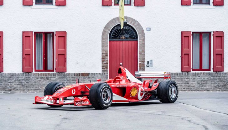 La Ferrari F2003-GA di Michael Schumacher è in vendita all’asta! - Foto 7 di 9
