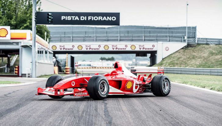 La Ferrari F2003-GA di Michael Schumacher è in vendita all’asta! - Foto 1 di 9