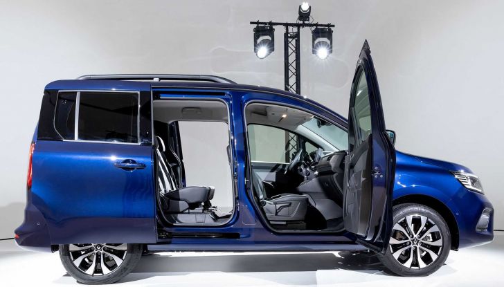 Renault Kangoo: al debutto la nuova versione a batterie E-Tech Electric - Foto 8 di 13