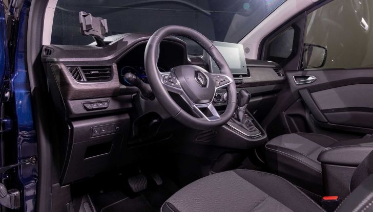 Renault Kangoo: al debutto la nuova versione a batterie E-Tech Electric - Foto 9 di 13