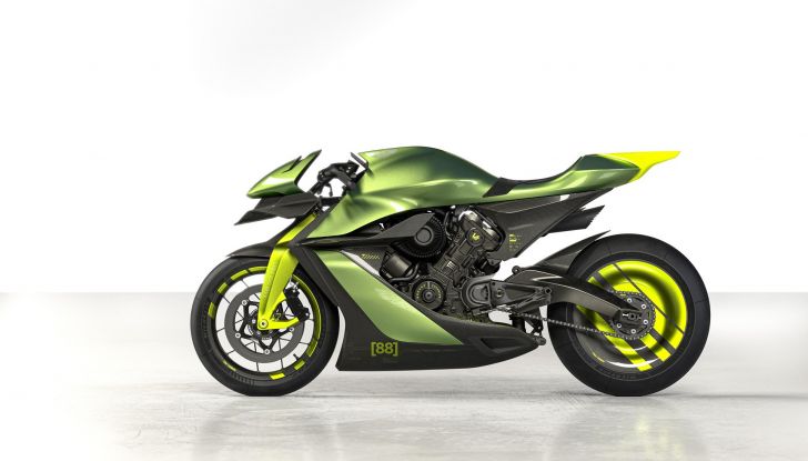 Aston Martin AMB 001 Pro, superbike in collaborazione con Brough Superior - Foto 7 di 9