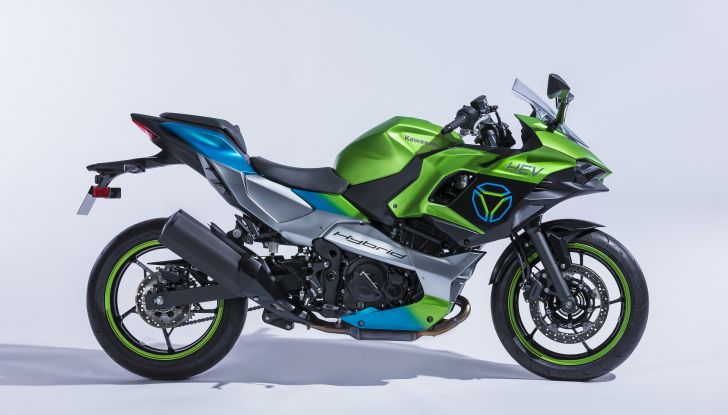 Novità Kawasaki 2023: Ninja elettrica e primo motore a idrogeno! - Foto 12 di 17