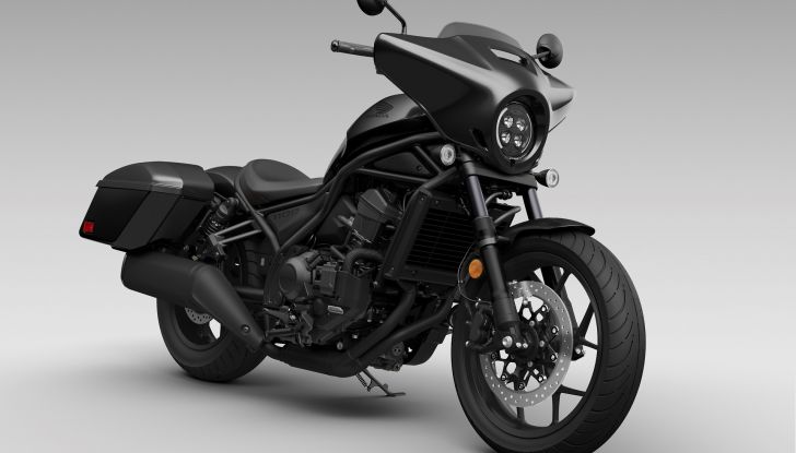 Honda CMX 1100 2023: la Rebel si aggiorna con la versione Touring - Foto 12 di 14