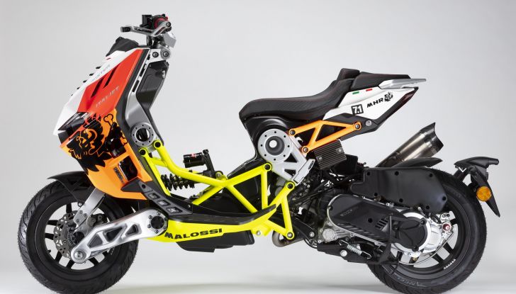 Eicma 2022: Italjet presenta il Dragster 500GP, lo scooter ispirato alle SBK - Foto 16 di 18