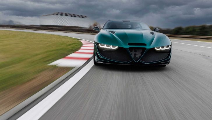 Alfa Romeo presenta la Giulia SWB Zagato, Coupé da sogno su base Quadrifoglio - Foto 4 di 17