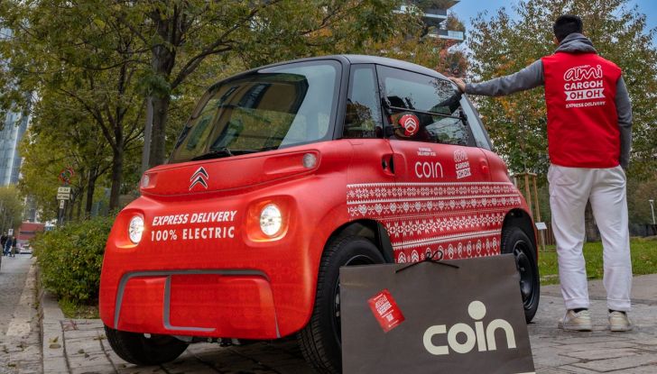 Citroen My AMI Cargo si prepara al Natale diventando… una slitta! - Foto 1 di 5