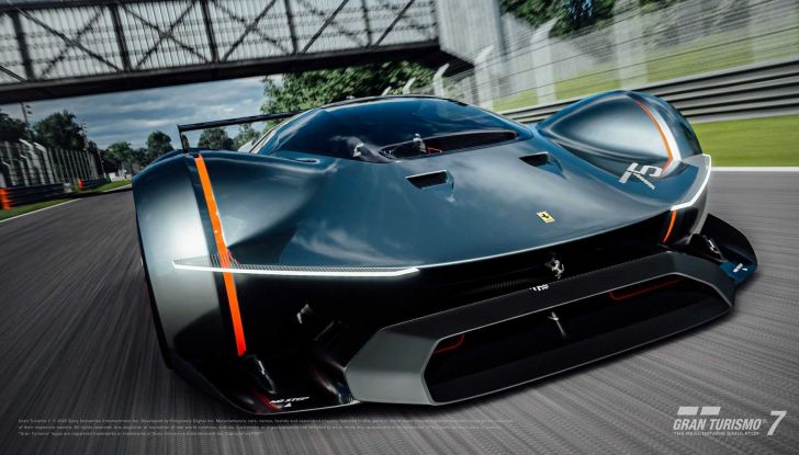 Ferrari Vision Gran Turismo: l’hypercar del futuro guidabile con la PlayStation - Foto 12 di 20