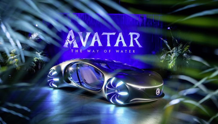 Mercedes EQS ed EQE SUV celebrano il nuovo film di Avatar - Foto 1 di 6