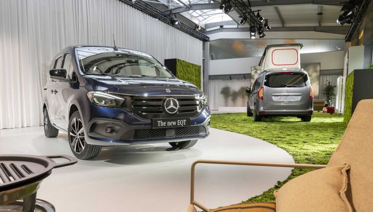 Mercedes EQT: la Classe T diventa elettrica… e può trasformarsi in un camper! - Foto 5 di 17