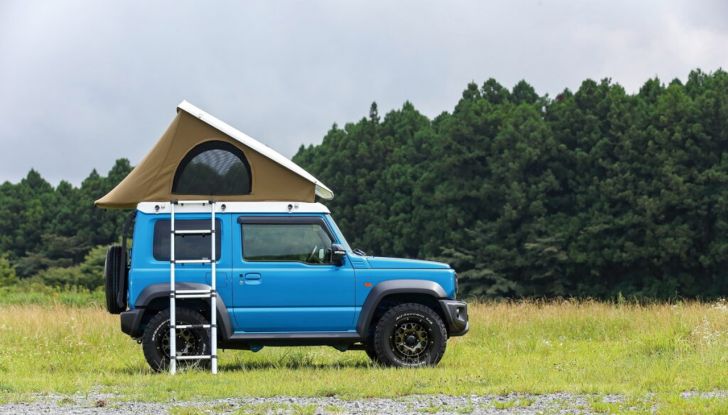 Suzuki Jimny: la giapponese Kamado lo trasforma in un camper in miniatura - Foto 2 di 11