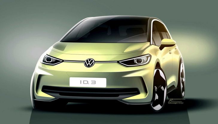 Volkswagen ID.3: è già tempo di restyling, ecco come sarà - Foto 1 di 7