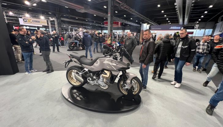 Le novità Moto Guzzi al MBE 2023 - Foto 2 di 8