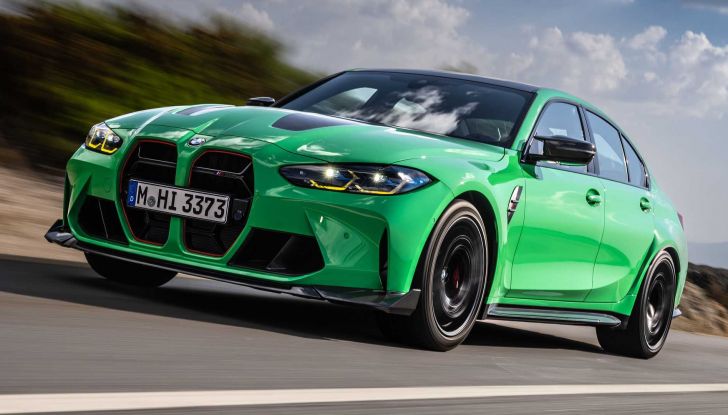 BMW M3 CS: la sportiva top di gamma tocca i 550 cavalli - Foto 7 di 14