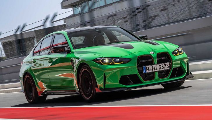 BMW M3 CS: la sportiva top di gamma tocca i 550 cavalli - Foto 9 di 14