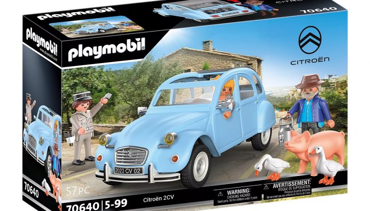 La Citroen 2CV diventa un modellino Playmobil! - Foto 6 di 6