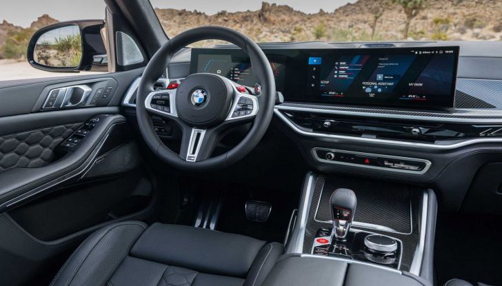 BMW X5 e X6 M Competition: tutte le novità del restyling 2023 - Foto 10 di 11