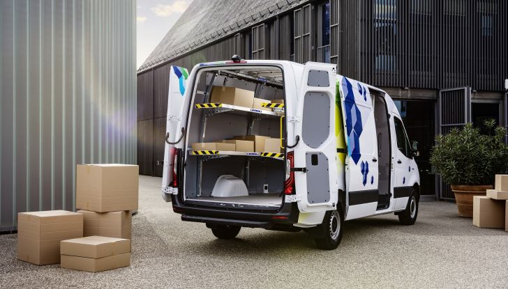 Mercedes eSprinter 2023: il furgone elettrico si aggiorna - Foto 7 di 16
