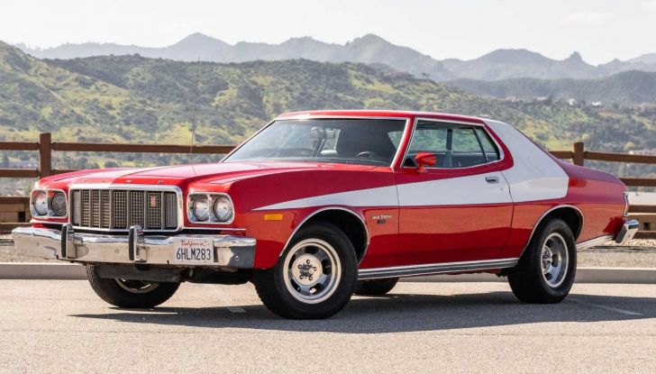 La Ford Gran Torino di Starsky & Hutch va all’asta - Foto 8 di 12
