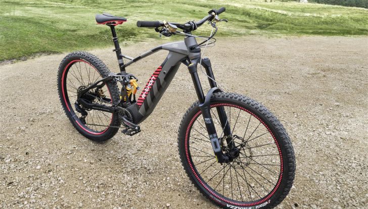 Audi electric mountain bike, la e-bike sviluppata con Fantic - Foto 3 di 5