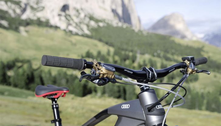 Audi electric mountain bike, la e-bike sviluppata con Fantic - Foto 5 di 5