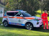 Kia dona una Soul 100% elettrica attrezzata per il primo soccorso