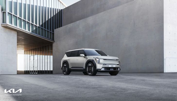 Kia EV9: dettagli e caratteristiche ufficiali del nuovo SUV elettrico - Foto 1 di 7