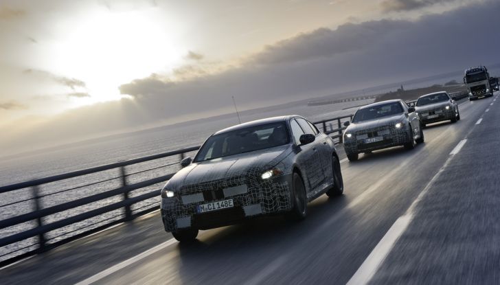 BMW i5: la prima Serie 5 100% elettrica conclude i test invernali - Foto 80 di 89