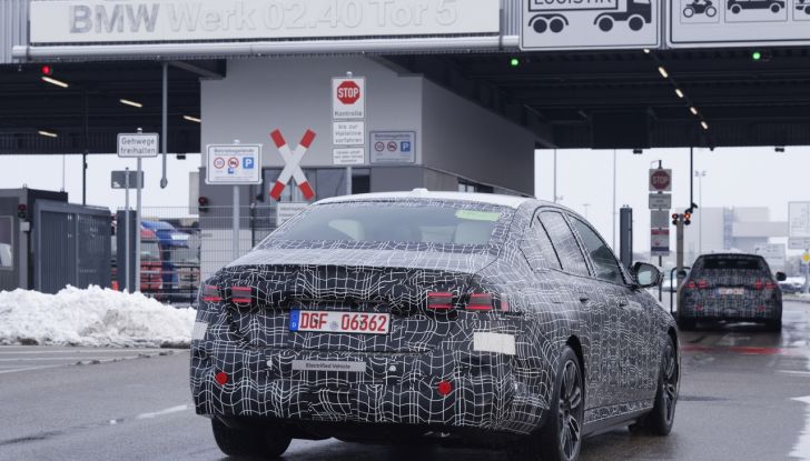Nuova BMW i5 prototipi ufficiali
