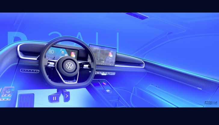 Volkswagen ID. 2all: la nuova concept car 100% elettrica costa meno di 25.000€ - Foto 12 di 29