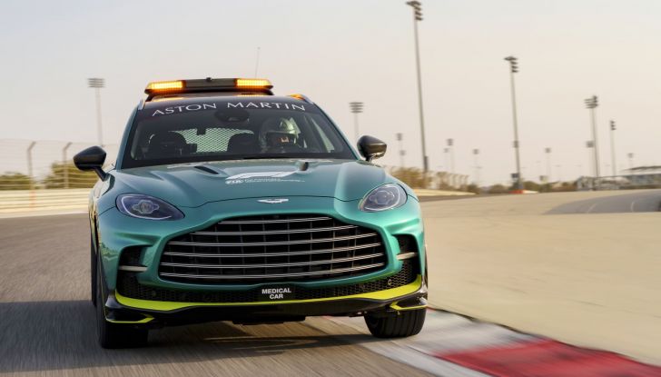 Aston Martin DBX707: è la nuova medical car della F1 2023 - Foto 2 di 10
