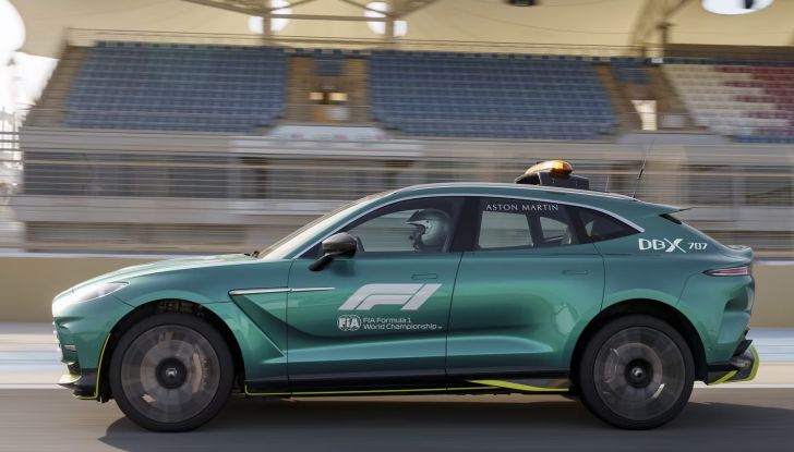 Aston Martin DBX707: è la nuova medical car della F1 2023 - Foto 4 di 10