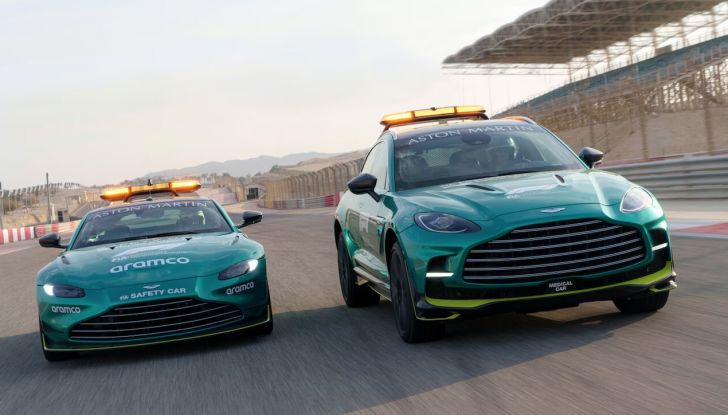 Aston Martin DBX707: è la nuova medical car della F1 2023 - Foto 1 di 10