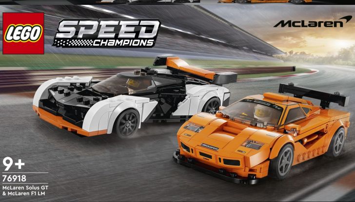 Buon compleanno, McLaren! Ecco i set LEGO della Solus e della F1 LM - Foto 2 di 5