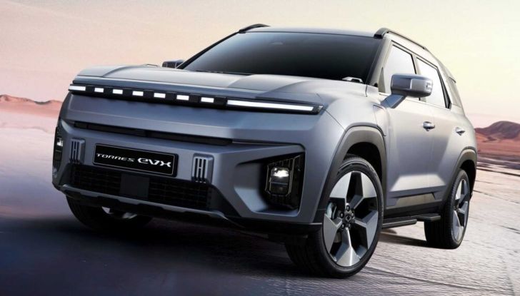 SsangYong Torres EVX: il SUV della rinascita per il marchio coreano - Foto 1 di 4