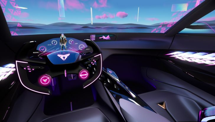 Cupra DarkRebel: il brand spagnolo presenta la sua prima auto virtuale - Foto 5 di 17