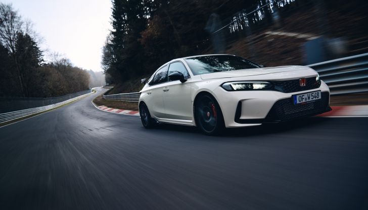 Honda Civic Type R 2023 record Nurburgring