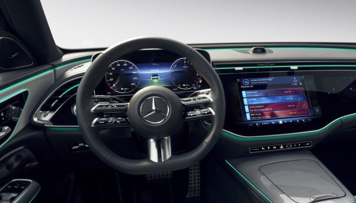 Mercedes Classe E 2024: caratteristiche e motori della nuova generazione - Foto 106 di 124