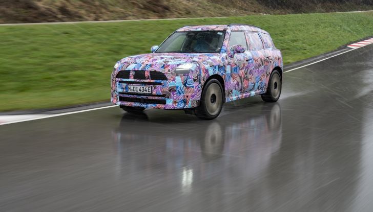 Mini Countryman 2024 prototipo ufficiale