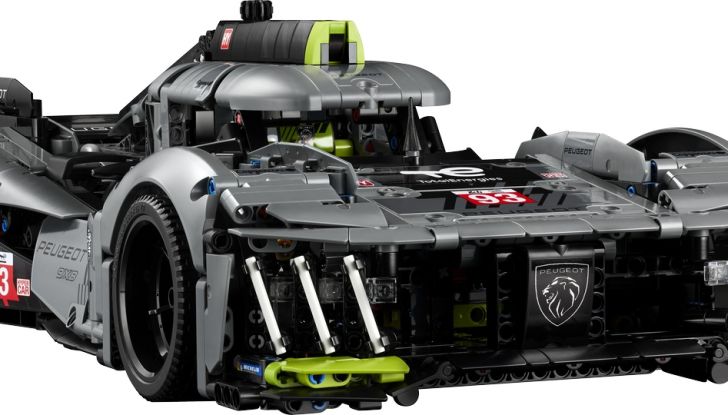 Peugeot 9X8: debutta la versione LEGO Technic dell’hypercar ibrida - Foto 3 di 7