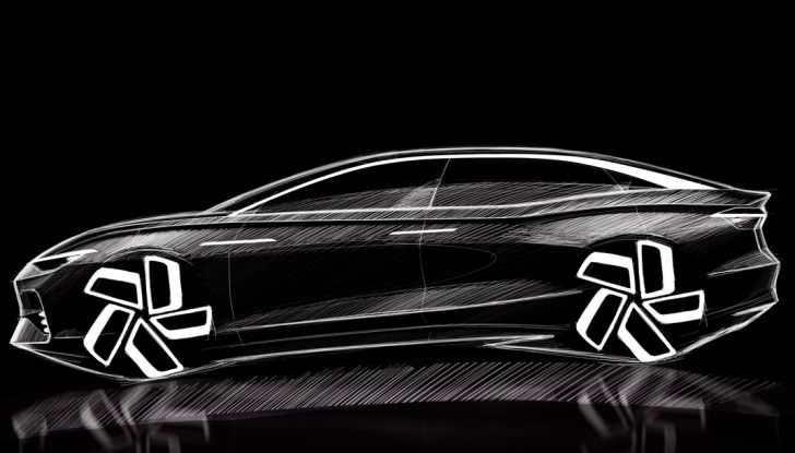 Volkswagen ID.7: prime immagini ufficiali della berlina elettrica - Foto 8 di 46