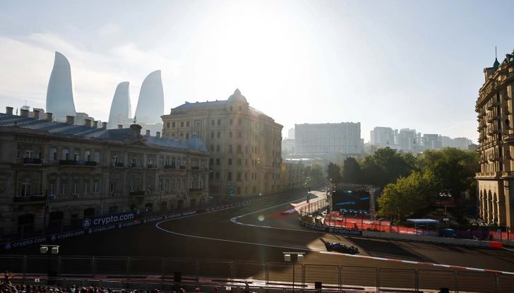 F1 2023, GP Azerbaijan: doppietta Red Bull con Perez e Verstappen, Leclerc 3° - Foto 4 di 11
