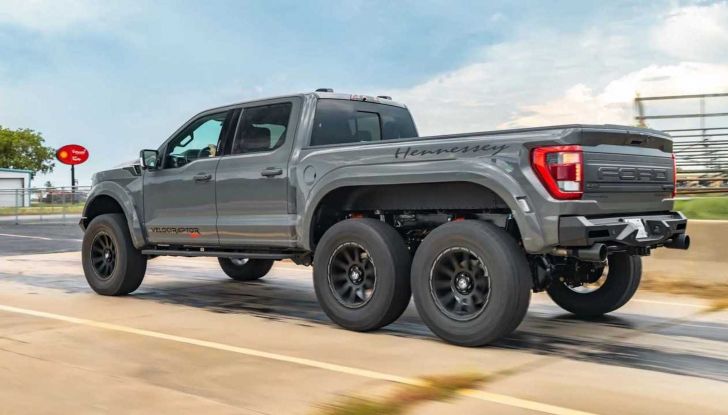 Ford F-150: con Hennessey diventa VelociRaptor 6×6! - Foto 8 di 10