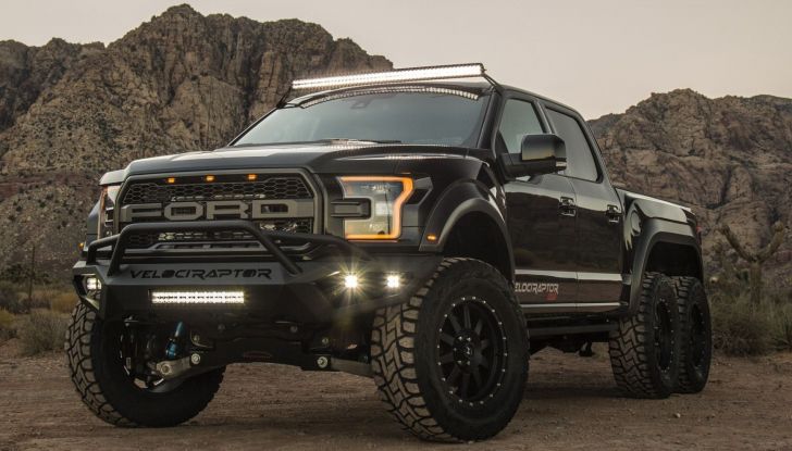 Ford F-150: con Hennessey diventa VelociRaptor 6×6! - Foto 3 di 10