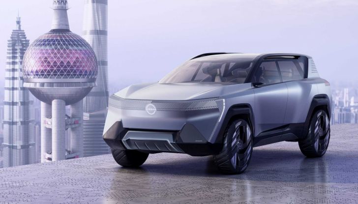 Il futuro elettrico di Nissan passa dal prototipo del SUV Arizon - Foto 7 di 7