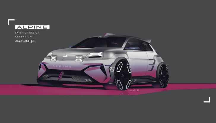 Alpine A290_β: la Renault 5 torna in versione sportiva ed elettrica - Foto 25 di 38