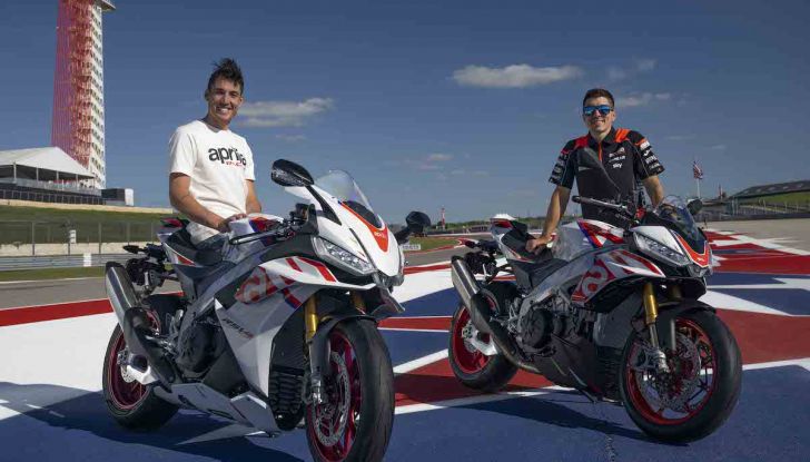 Aprilia svela le RSV4 Factory  e Tuono V4 Factory Speed White - Foto 2 di 4