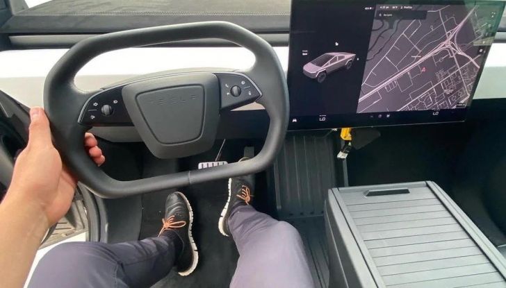 Tesla Cybertruck interni leak